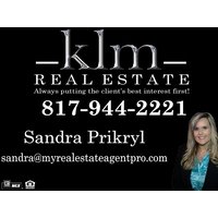 Sandra Prikryl, Realtor® with KLM Real Estate logo, Sandra Prikryl, Realtor® with KLM Real Estate contact details