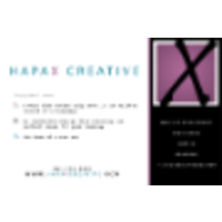 Hapax Creative logo, Hapax Creative contact details