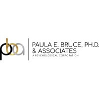 Paula E. Bruce, Ph.D. & Associates, A Psychological Corporation logo, Paula E. Bruce, Ph.D. & Associates, A Psychological Corporation contact details