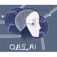 QAS.AI logo, QAS.AI contact details