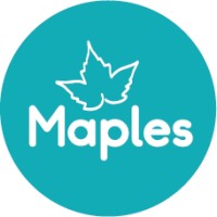 The Maples Community logo, The Maples Community contact details