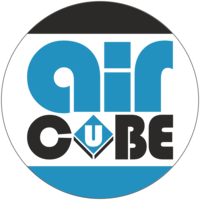 AirCube logo, AirCube contact details