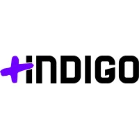 +INDIGO logo, +INDIGO contact details