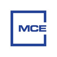 MCE AS logo, MCE AS contact details