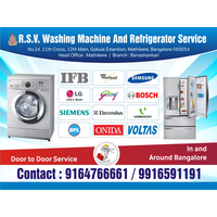 RSV WASHING MACHINE AND REFRIGERATOR SERVICE logo, RSV WASHING MACHINE AND REFRIGERATOR SERVICE contact details