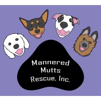 Mannered Mutts Rescue logo, Mannered Mutts Rescue contact details