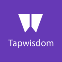 TapWisdom logo, TapWisdom contact details