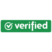 Verified logo, Verified contact details