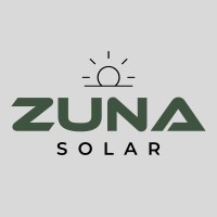 ZUNA SOLAR logo, ZUNA SOLAR contact details