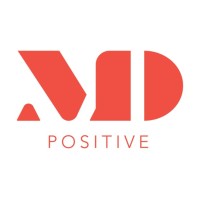 MD Positive logo, MD Positive contact details