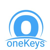 oneKeys logo, oneKeys contact details