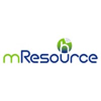 mResource logo, mResource contact details