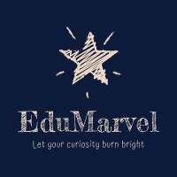 EduMarvel logo, EduMarvel contact details