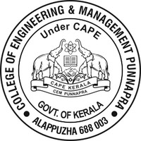 College of Engineering and Management Punnapra logo, College of Engineering and Management Punnapra contact details