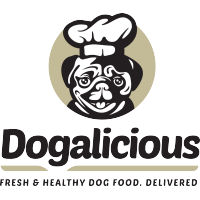 Dogalicious logo, Dogalicious contact details