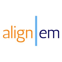 Align|em logo, Align|em contact details