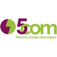 5COM logo, 5COM contact details