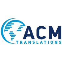 ACM Translations logo, ACM Translations contact details