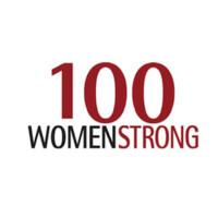 100WomenStrong logo, 100WomenStrong contact details