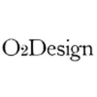 O2Design logo, O2Design contact details