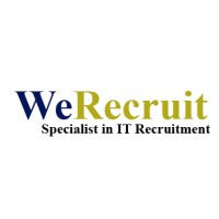 WeRecruit logo, WeRecruit contact details