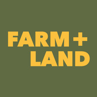 FARM + LAND logo, FARM + LAND contact details