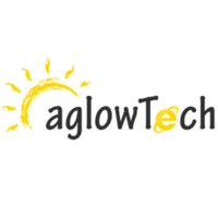 AglowTech logo, AglowTech contact details