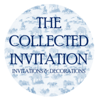 The Collected Invitation logo, The Collected Invitation contact details