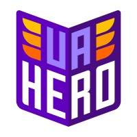 UAhero logo, UAhero contact details