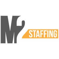 M2 Staffing logo, M2 Staffing contact details