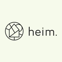 heim. logo, heim. contact details