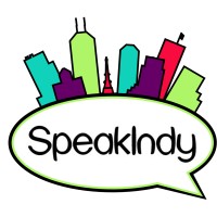 SpeakIndy logo, SpeakIndy contact details