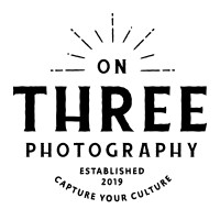 On Three Photography logo, On Three Photography contact details