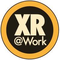 XR at Work logo, XR at Work contact details