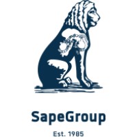 The SapeGroup logo, The SapeGroup contact details