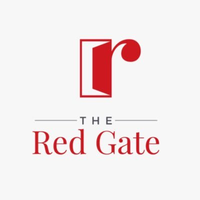 The Red Gate logo, The Red Gate contact details