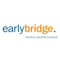 EarlyBridge logo, EarlyBridge contact details