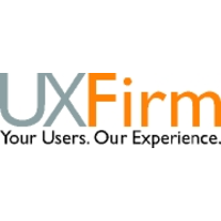 UX Firm logo, UX Firm contact details