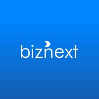 BizNext logo, BizNext contact details