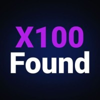 X100Foun logo, X100Foun contact details