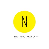 The Novo Agency logo, The Novo Agency contact details