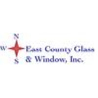 East County Glass logo, East County Glass contact details