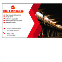 Bilal Fabrication Lahore Pakistan logo, Bilal Fabrication Lahore Pakistan contact details