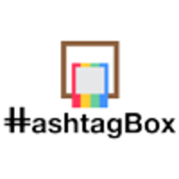 HashtagBox logo, HashtagBox contact details