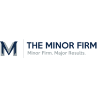 The Minor Firm logo, The Minor Firm contact details