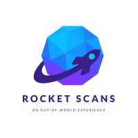 Rocket Scans logo, Rocket Scans contact details