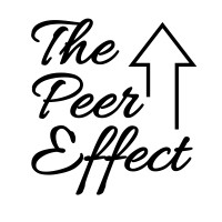 The Peer Effect logo, The Peer Effect contact details