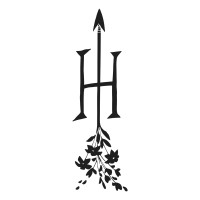 The Huntress logo, The Huntress contact details