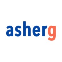 AsherG logo, AsherG contact details