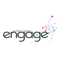 Engage: University Outreach logo, Engage: University Outreach contact details